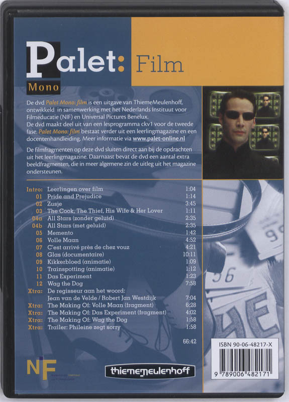 Achterkant van Film