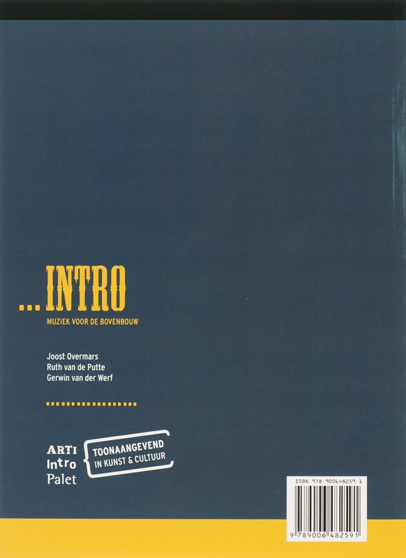 Achterkant van informatieboek