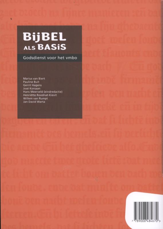 Achterkant van Deel 3/4 vmbo