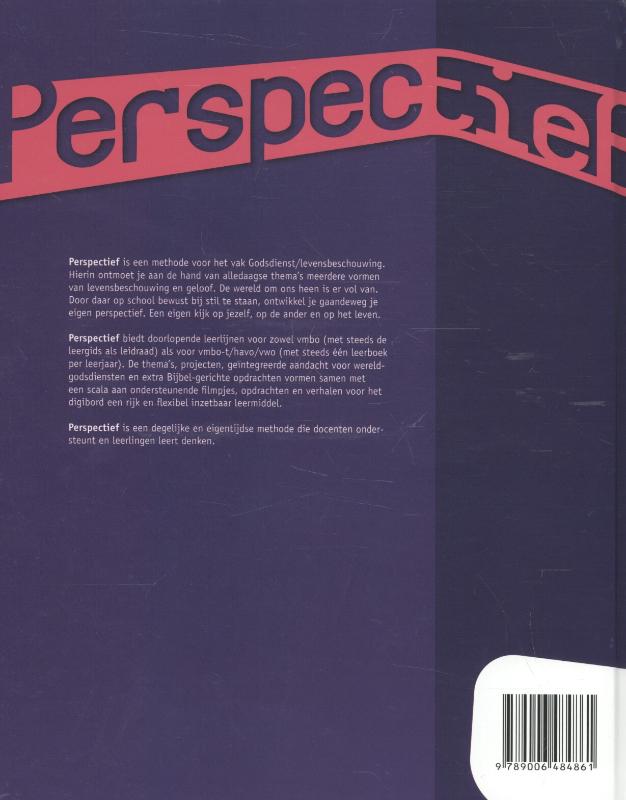 Achterkant van Leeropdrachtenboek