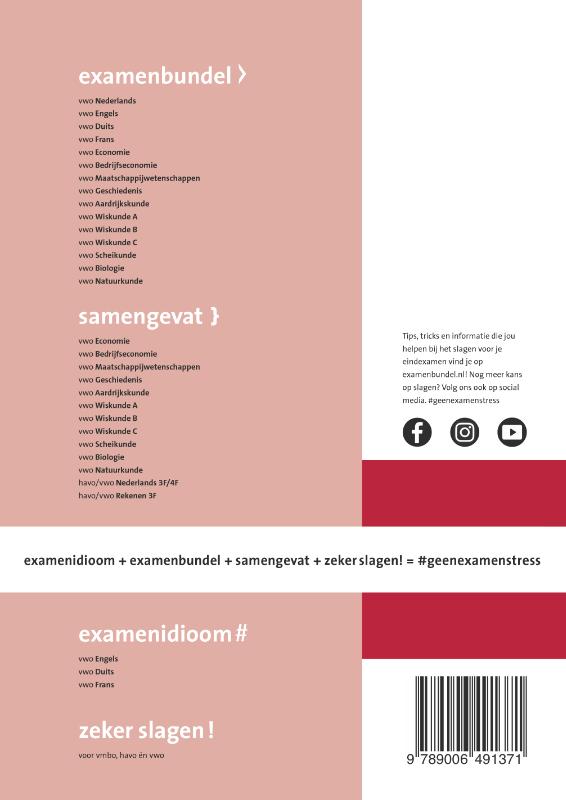 Achterkant van vwo Maatschappijwetenschappen 2021/2022