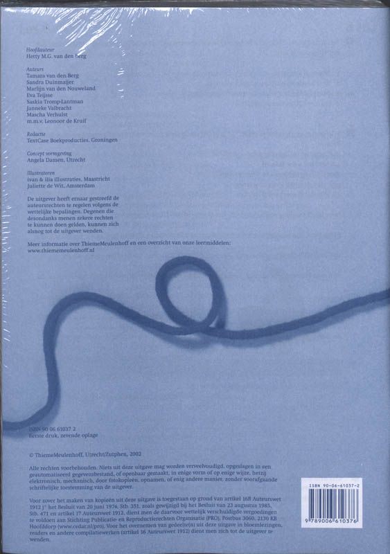 Achterkant van Werkschrift