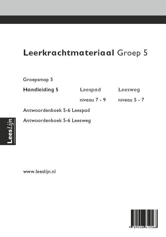 Achterkant van Leeslijn Nieuw Handleiding 5