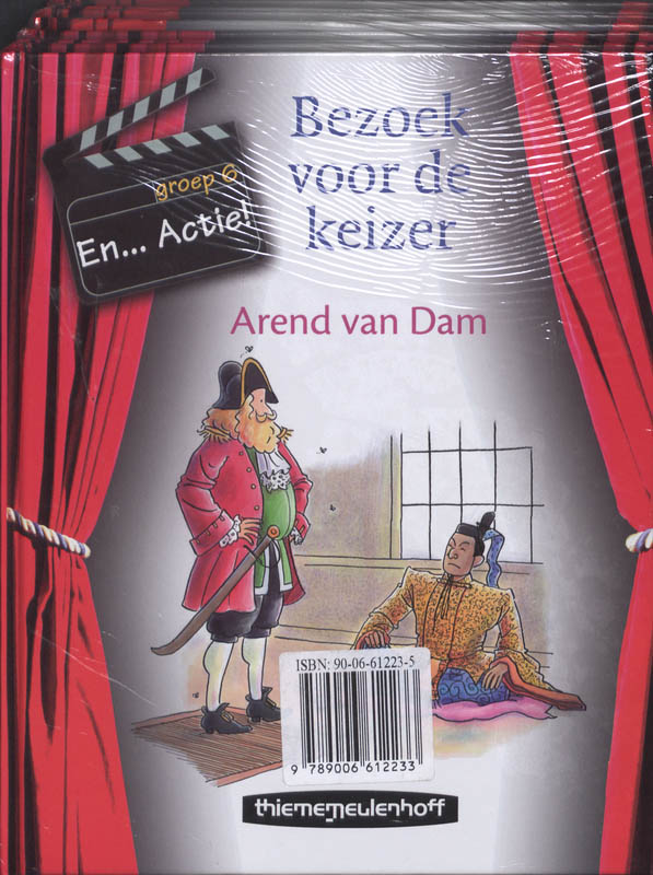 Achterkant van En...Actie! Groep 6 Bezoek voor de keizer