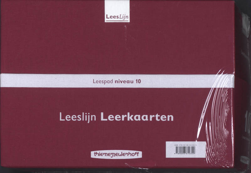 Achterkant van Leeslijn Nieuw Leespad leerkaarten niv 10