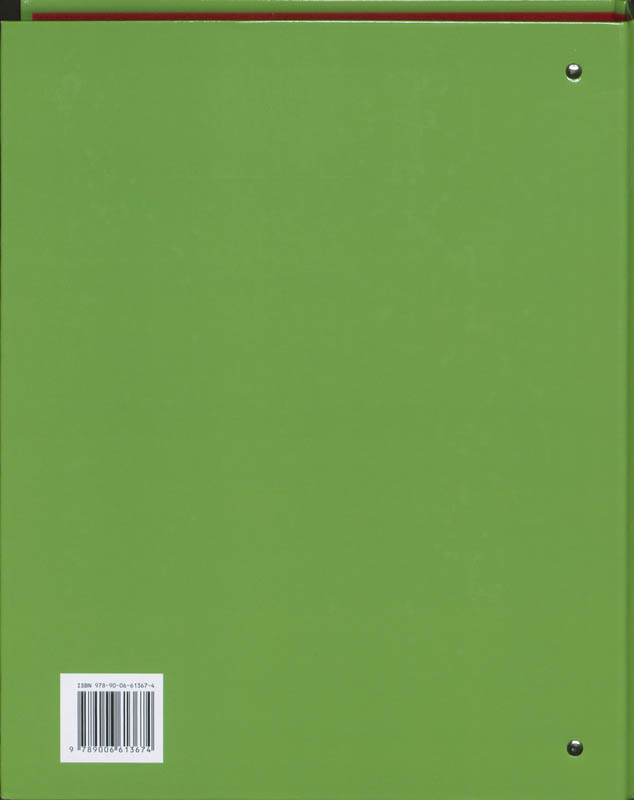 Achterkant van groepsmap