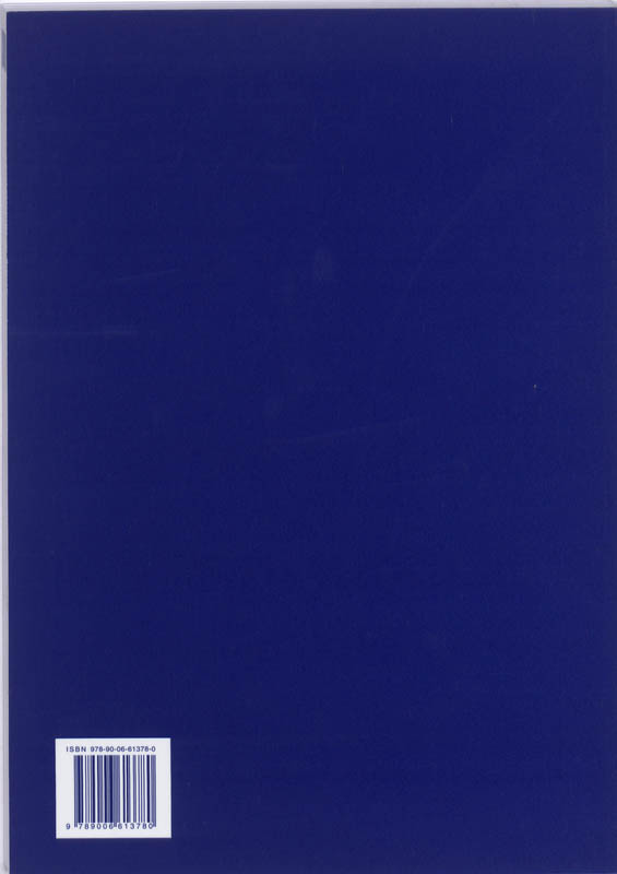 Achterkant van Overal tekst! Antwoordenboek maatschrift 6