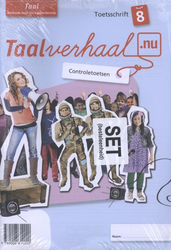 Achterkant van Toetsschrift Groep 8