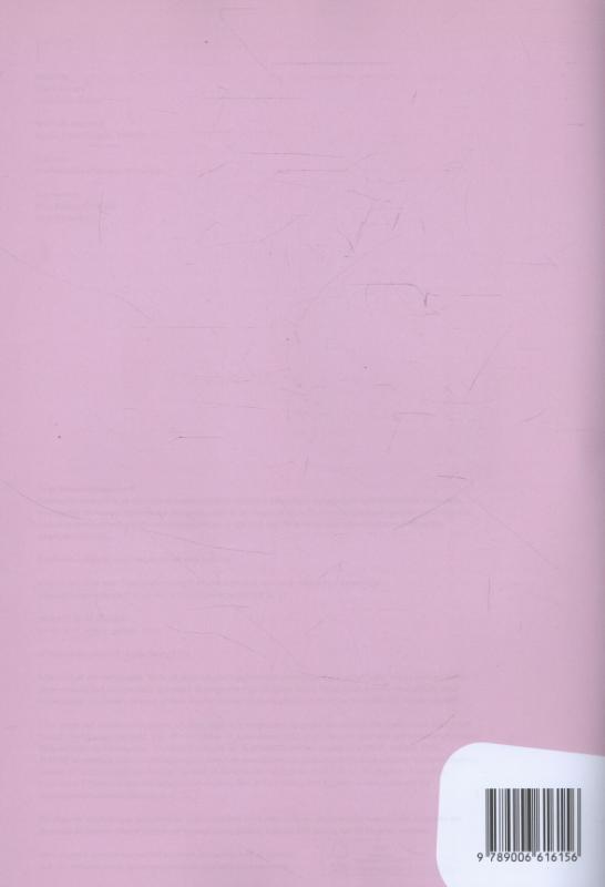Achterkant van werkschrift