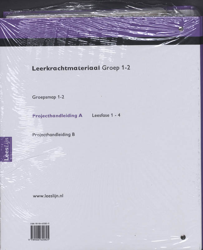 Achterkant van Leeslijn Nieuw projecthandleiding A
