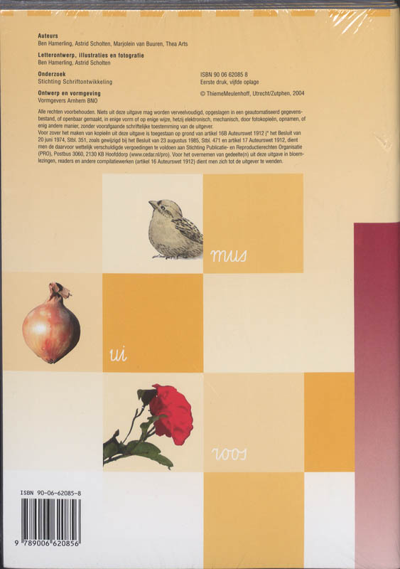 Achterkant van Schrift Schrijfschrift 3-1 B (set 5 ex)