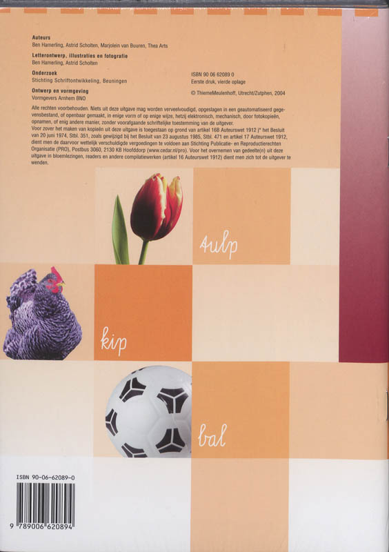 Achterkant van Schrift Schrijfschrift 3-2 A (set 5 ex)