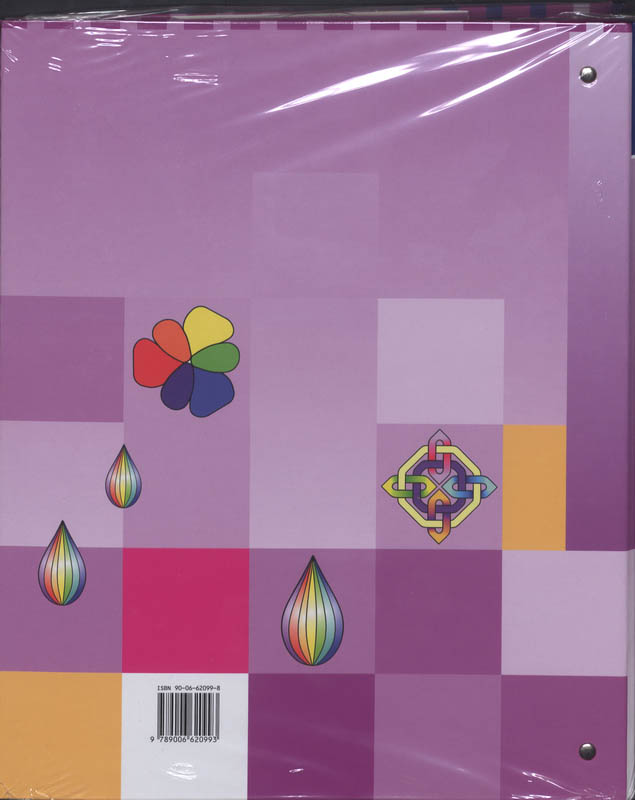 Achterkant van Schrift Groepsmap 4 + cd-rom
