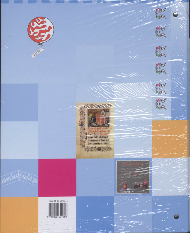 Achterkant van Schrift Groepsmap 5 + cd-rom