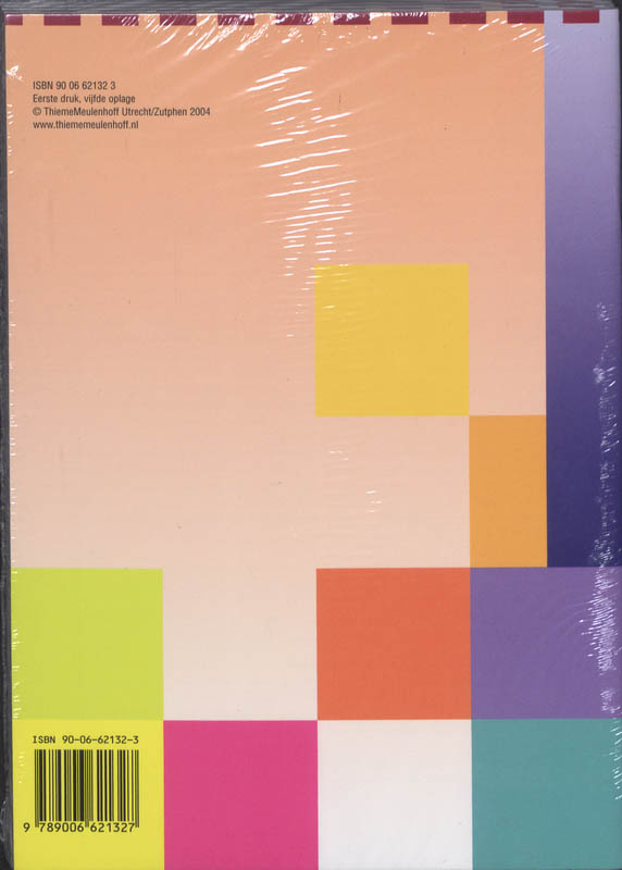 Achterkant van Schrift Oefenschrift (set 5 ex)