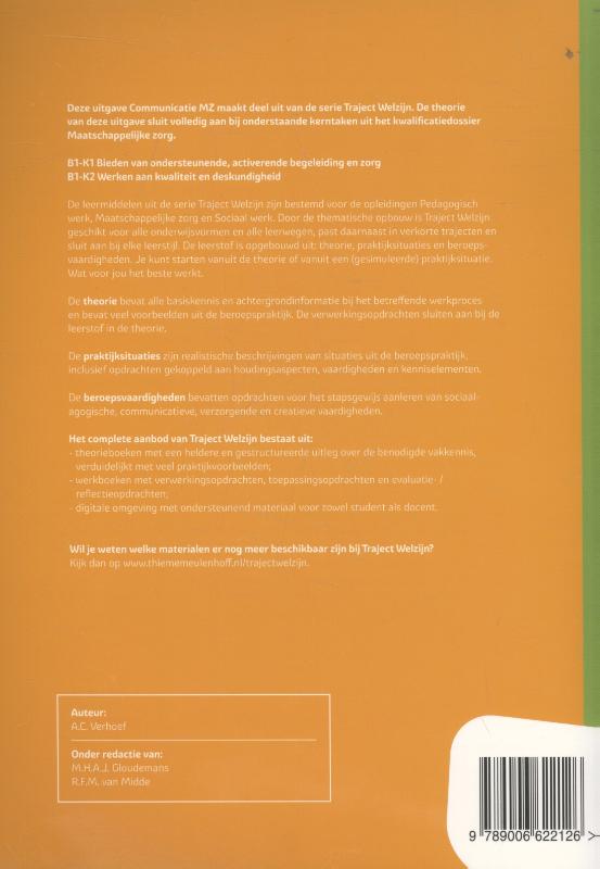 Achterkant van Basisboek theorie niveau 3 en 4
