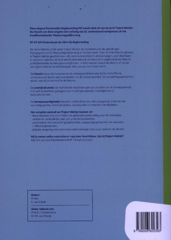 Achterkant van Werkboek