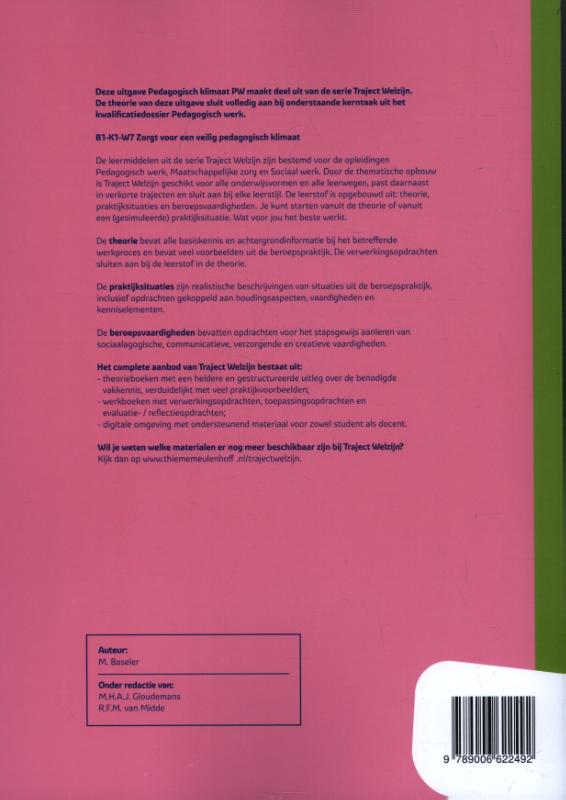Achterkant van Werkboek