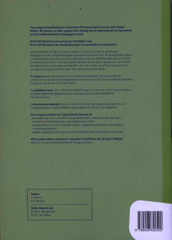 Achterkant van Werkboek