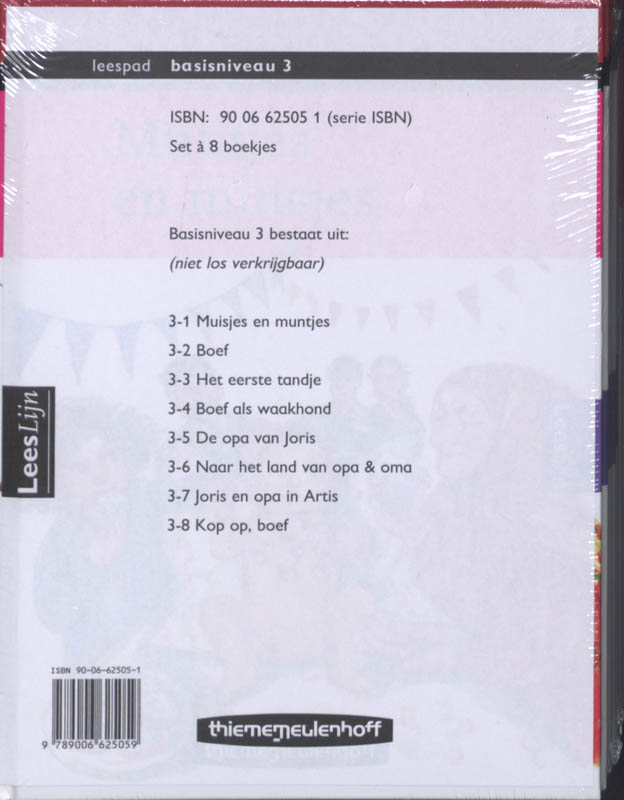 Achterkant van Niveau 3-8