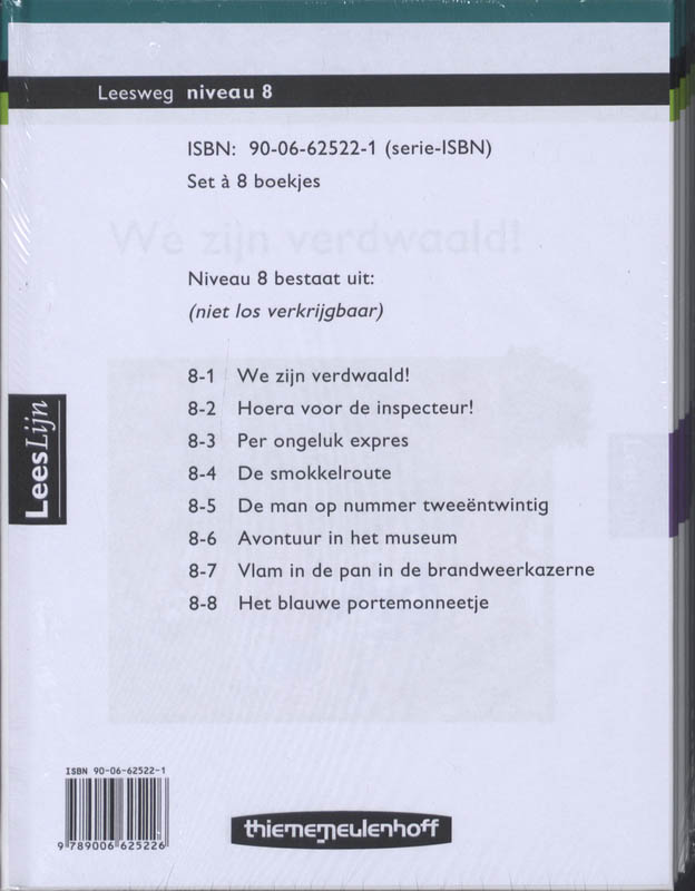 Achterkant van Niveau 8-8