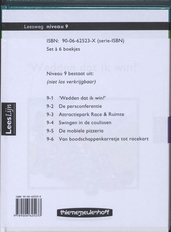 Achterkant van Niveau 9
