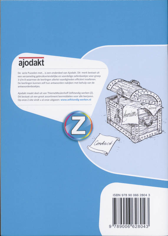 Achterkant van Antwoordenboek