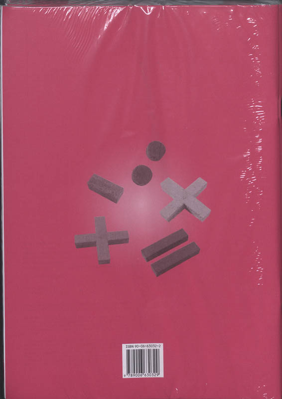 Achterkant van Werkschrift