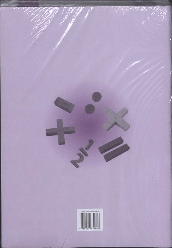 Achterkant van Alles telt Maatschrift 6a (set a 5 ex.)