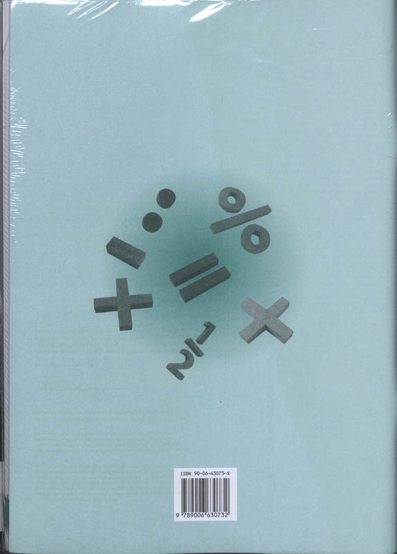 Achterkant van Alles telt Maatschrift 7A (set a 5 ex.)