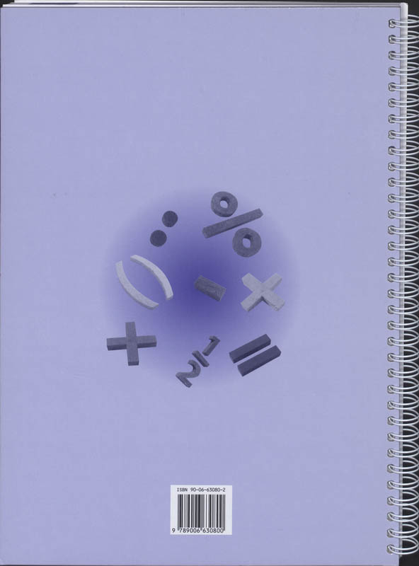 Achterkant van Alles telt Handleiding Maatschrift 8a