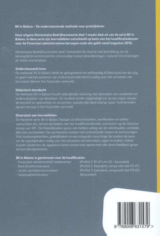 Achterkant van deel 1
