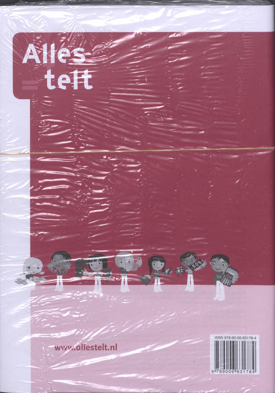 Achterkant van Werkschrift 3B/1 (set a 5 ex)