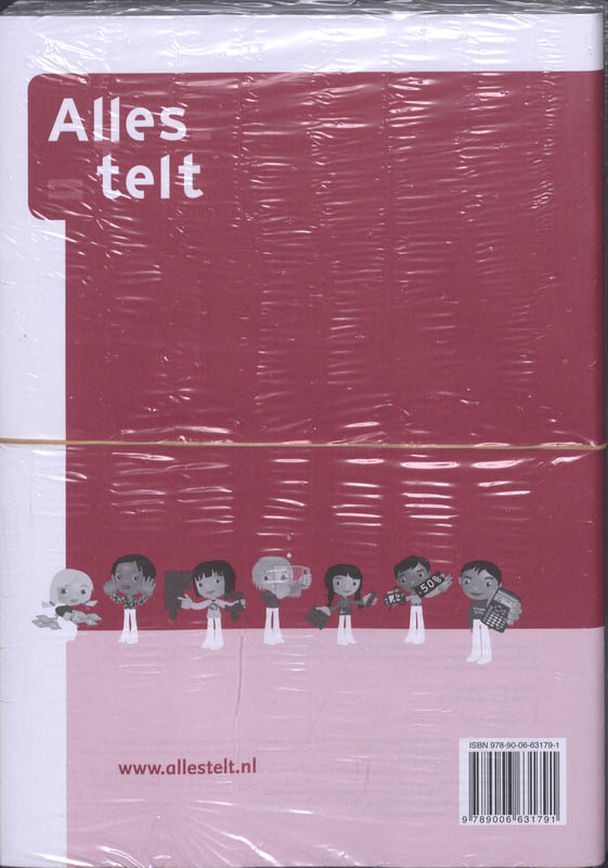Achterkant van Werkschrift 3B/2 (set 5 ex)