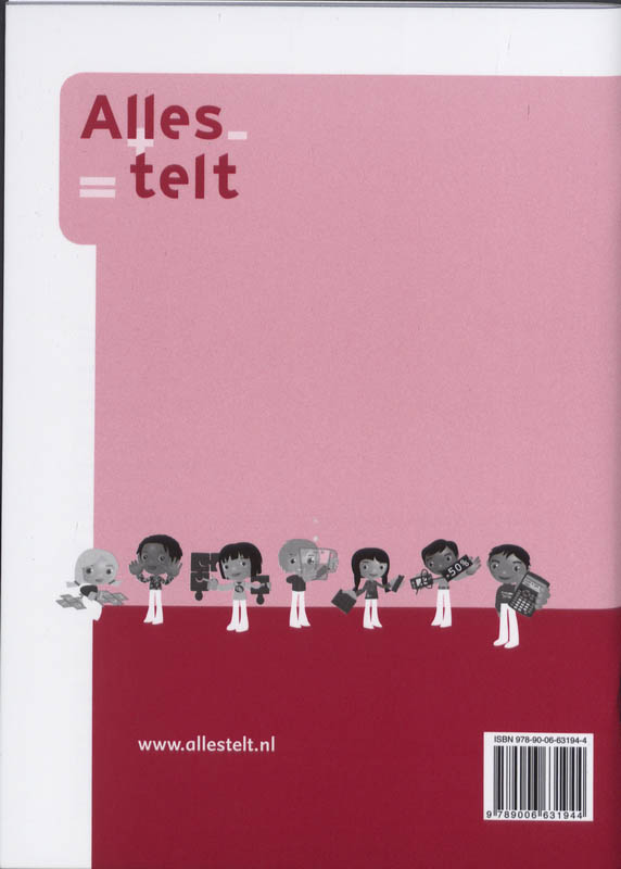 Achterkant van Antwoordenboek 3 Plusschrift