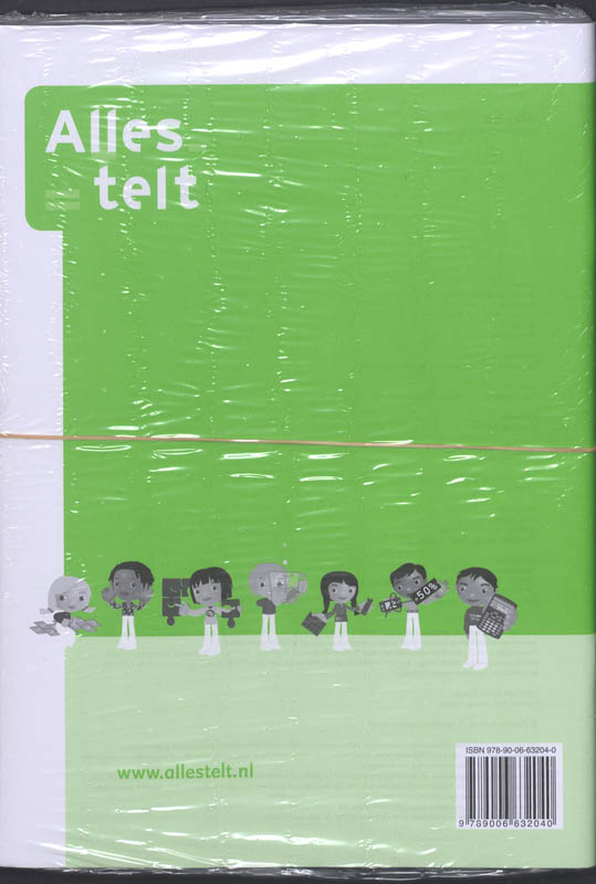 Achterkant van Werkschrift 4A (set a 5 ex)