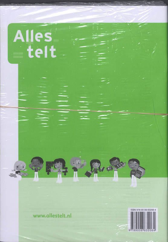 Achterkant van Werkschrift 4B (set a 5 ex)