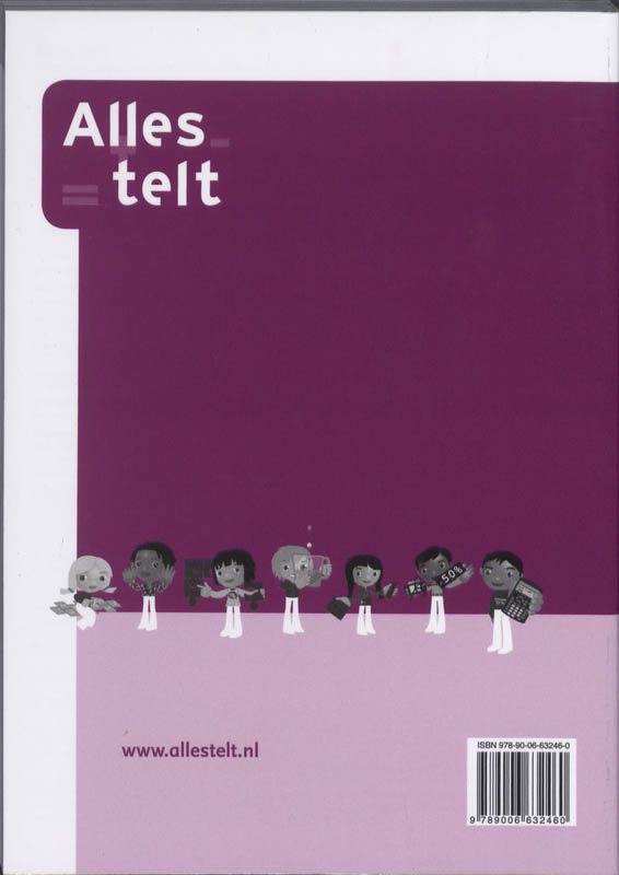Achterkant van Alles telt-2e dr Antwoordenbk 5B Leerlbk+Werkschr