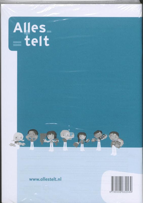 Achterkant van Alles telt (set a 5 ex)