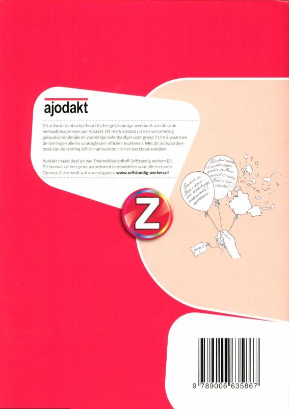 Achterkant van Antwoorden