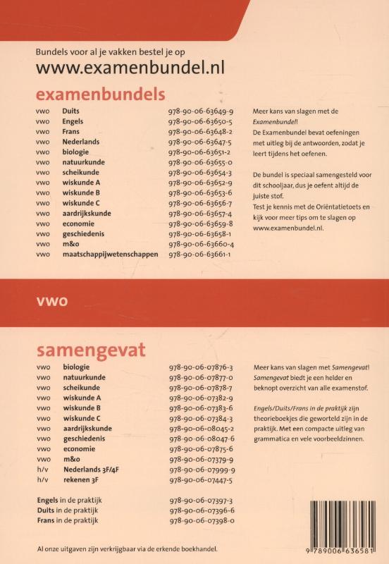 Achterkant van 2015/2016 vwo geschiedenis