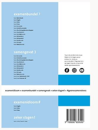 Achterkant van havo Biologie 2022/2023
