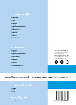 Achterkant van havo Duits 2022/2023