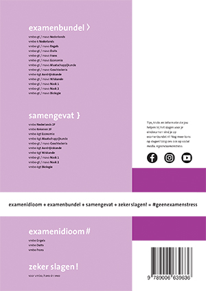 Achterkant van vmbo-gt/mavo Economie 2022/2023