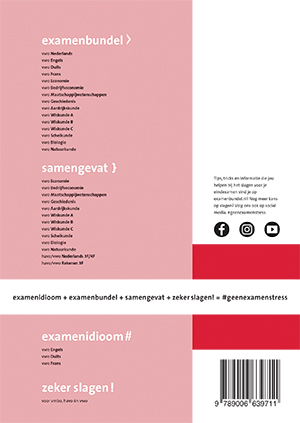 Achterkant van vwo Bedrijfseconomie 2022/2023