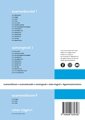 Achterkant van havo Bedrijfseconomie 2022/2023