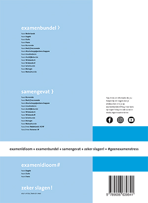 Achterkant van havo Engels 2022/2023