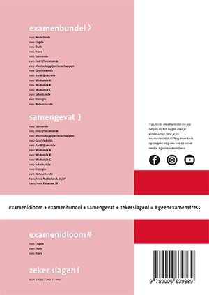 Achterkant van vwo Aardrijkskunde 2022/2023
