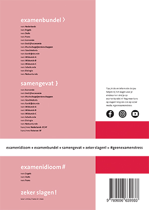 Achterkant van vwo Economie 2022/2023