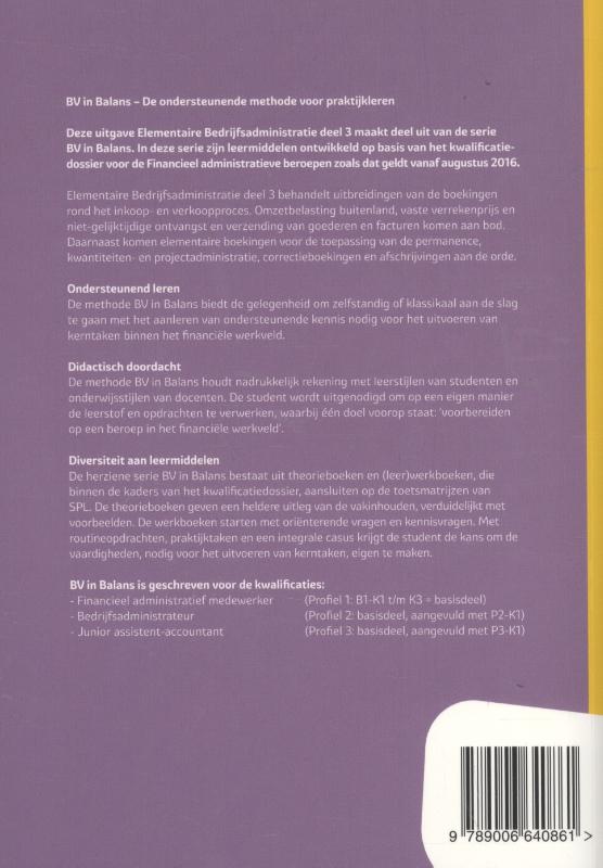 Achterkant van Basisboek deel 3 niveau 3 en 4